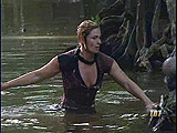 cheryl in the water