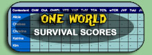 Survivor 24 calendar