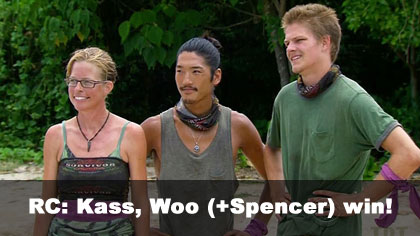 Kass, Woo, Spencer win