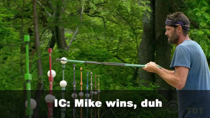 Mike wins IC