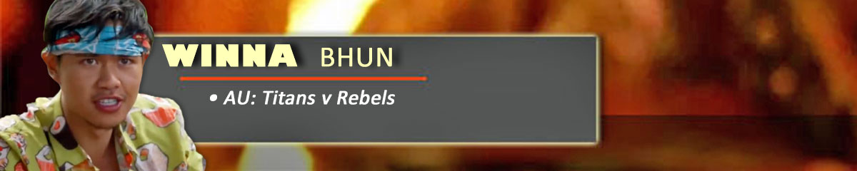 Winna Bhun - SurvivorAU: Titans v Rebels