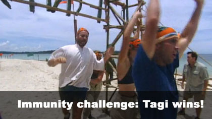 Tagi wins immunity