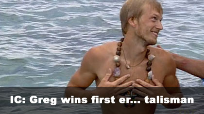 Greg wins immunity