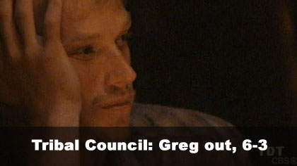 Greg out, 6-3