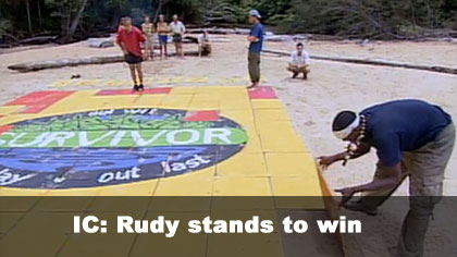 Rudy wins immunity