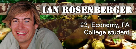 Ian Rosenberger, 23, Economy, PA