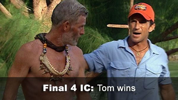 Tom wins IC