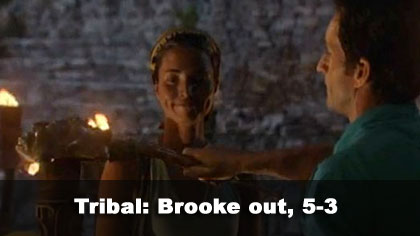 Brooke out