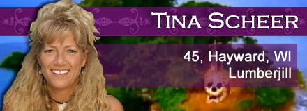 Tina Scheer, 45, Hayward, WI