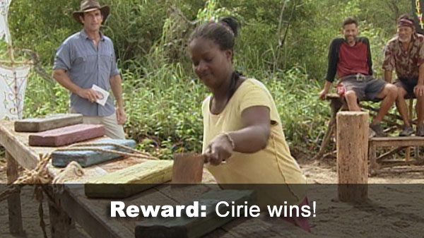 Cirie wins! Cirie wins!