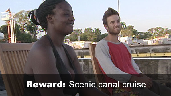 Aras and Cirie, canal reward