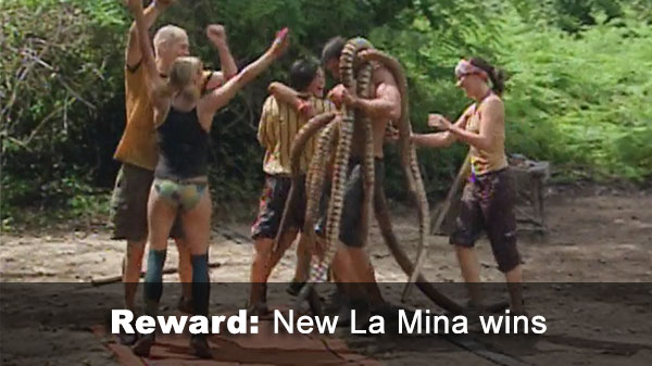 La Mina wins reward