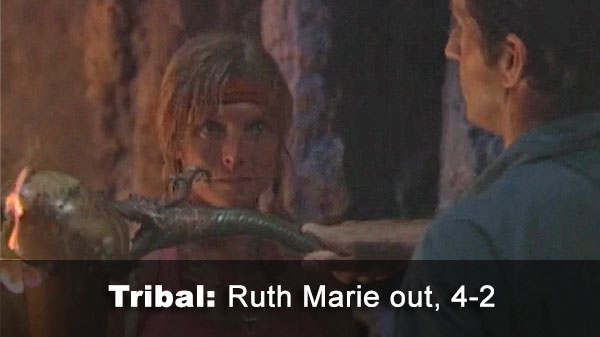 Ruth Marie out, 4-2