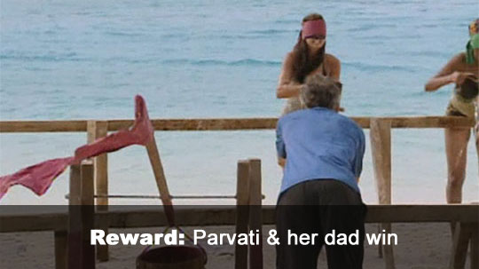 Parvati barely edges Penner, beats him down further by exiling him