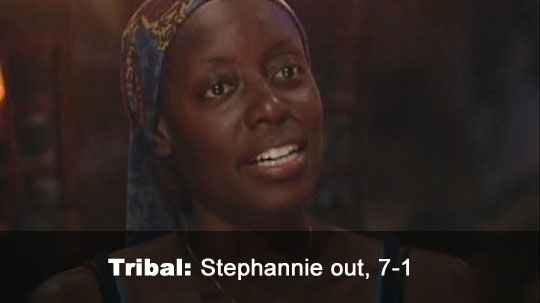 Stephannie voted out