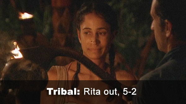 Rita out, 5-2