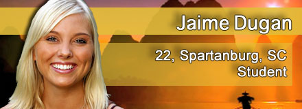Jaime Dugan, 22, Spartanburg, SC