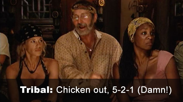 Chicken out, 5-2-1