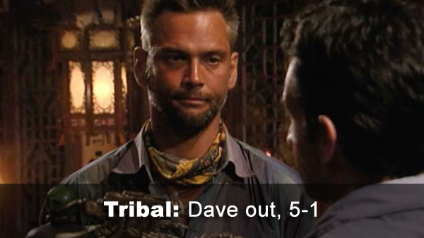 Dave out, 5-1