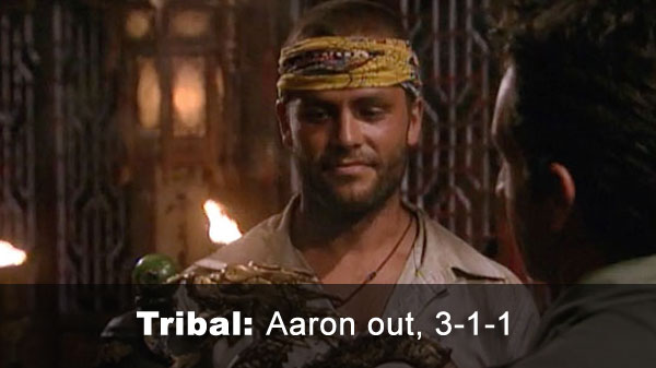 Aaron out, 3-1-1