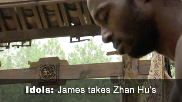 James gets Zhan Hu idol