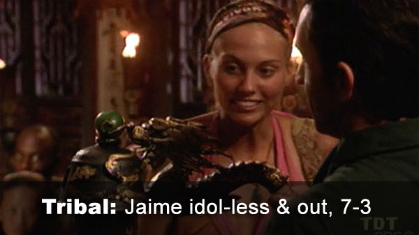 Jaime out, 7-3