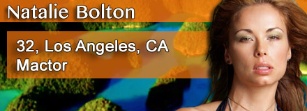 Natalie Bolton, 32, Los Angeles, CA
