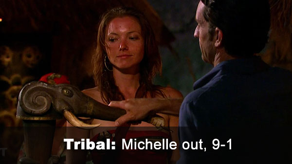 Michelle out, 8-1
