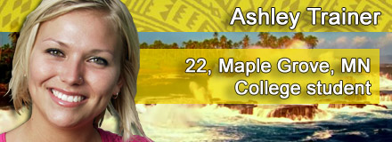 Ashley Trainer, 22, Maple Grove, MN