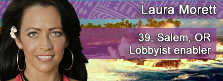 Laura Morett, 39, Salem, OR