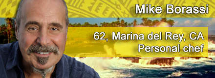 Mike Borassi, 62, Marina del Rey, CA