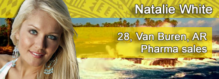 Natalie White, 28, Van Buren, AR