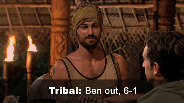 Ben out, 6-1