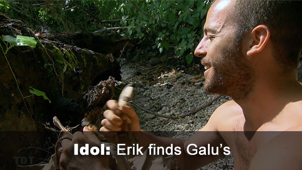 Erik finds Galu idol
