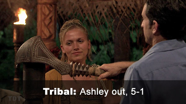 Ashley out, 5-1