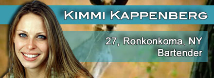 Kimmi Kappenberg, 27, Ronkonkoma, NY