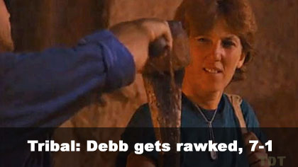 Debb out, 7-1