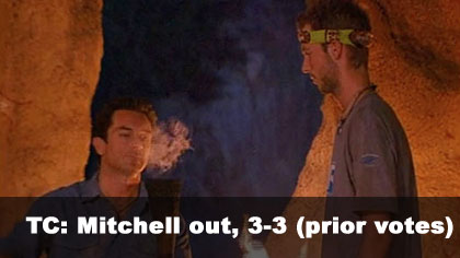 Mitchell out, 3-3