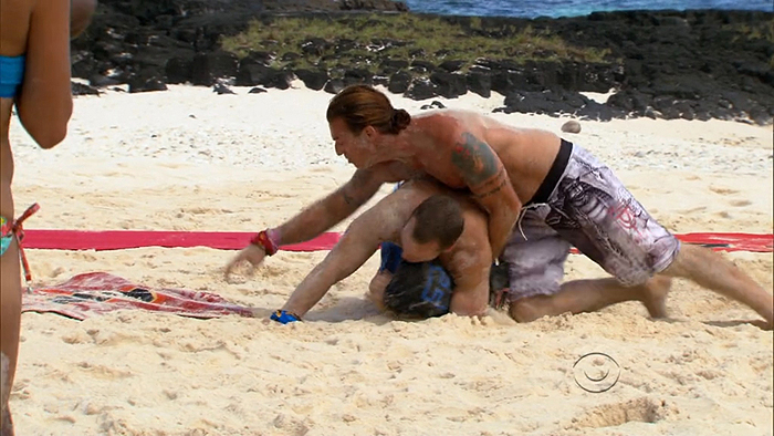 Coach drags Colby