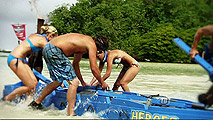 Heroes removing planks