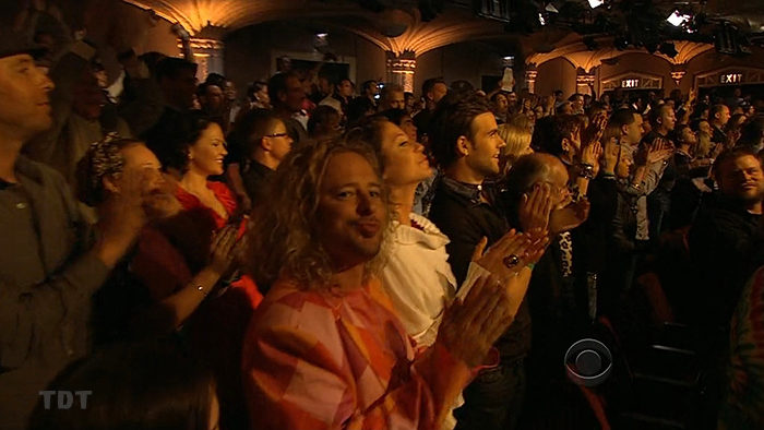 Spotted in the audience