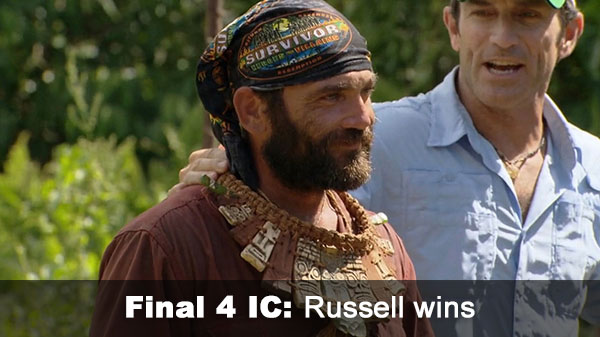 Russell wins F4 IC