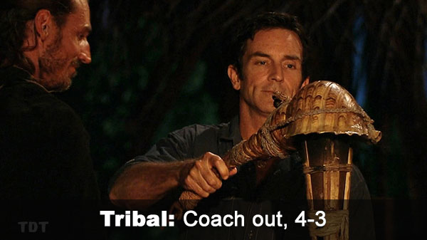 Coach out, 4-3