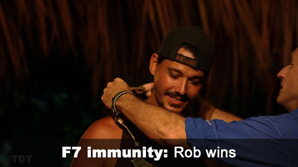 Rob wins IC