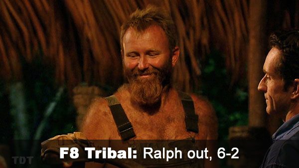 Ralph out, 6-2