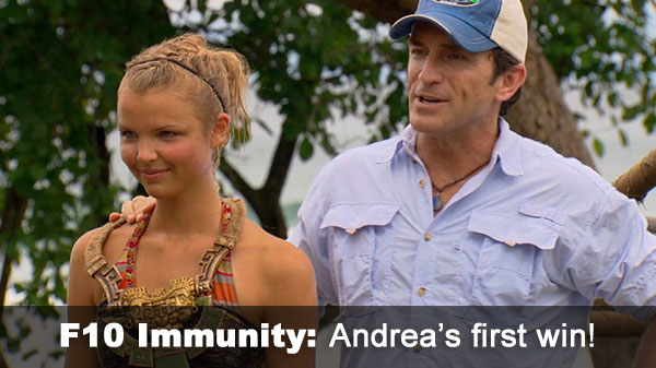Andrea wins IC