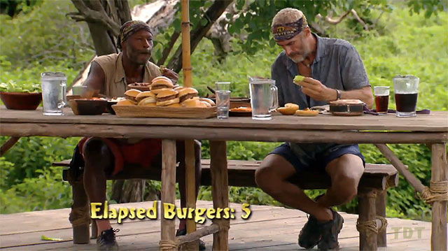 Elapsed burgers