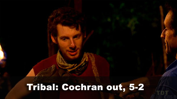 Cochran out, 5-2