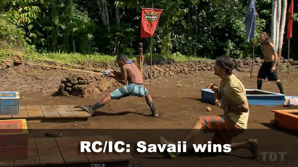 Savaii wins immunity