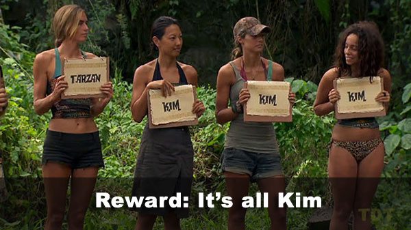Kim wins reward